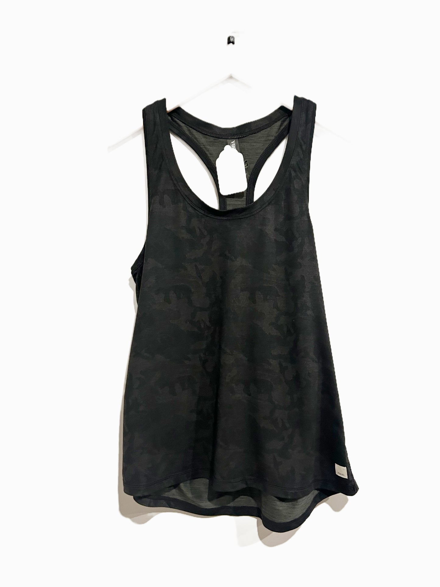 Vuori Lux Performance Tank in Black Camo - Medium