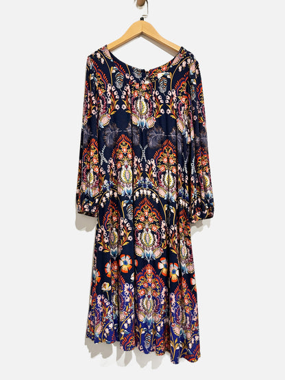 Anthropologie Maeve Sawyer Ballon Sleeve Dress - Large