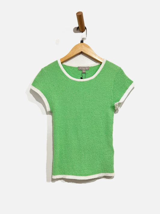 J.Crew Green Ringer Tee - XS
