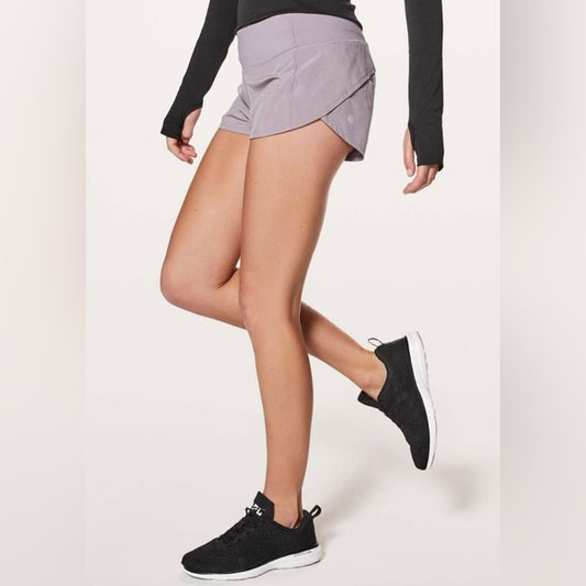 Lululemon Purple Speed Up Shorts - 2