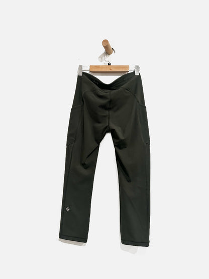 Lululemon Speed Up Crop 21" in
Evergreen - 4
