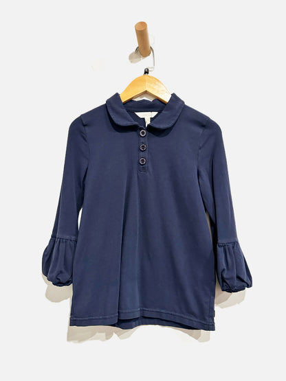 Matilda Jane Blue Collared LS Top - 12