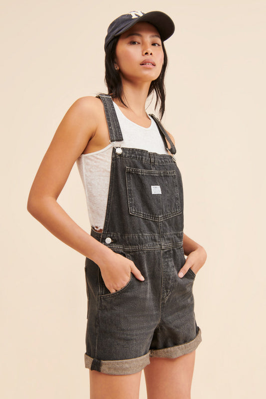 Levi's Vintage Shortalls in Black