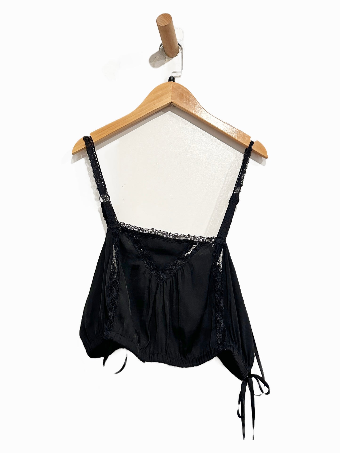 Urban Outfitters Tuli Satin Bubble Cropped Tank Top - Small