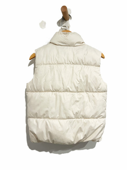 Old Navy White Down Vest