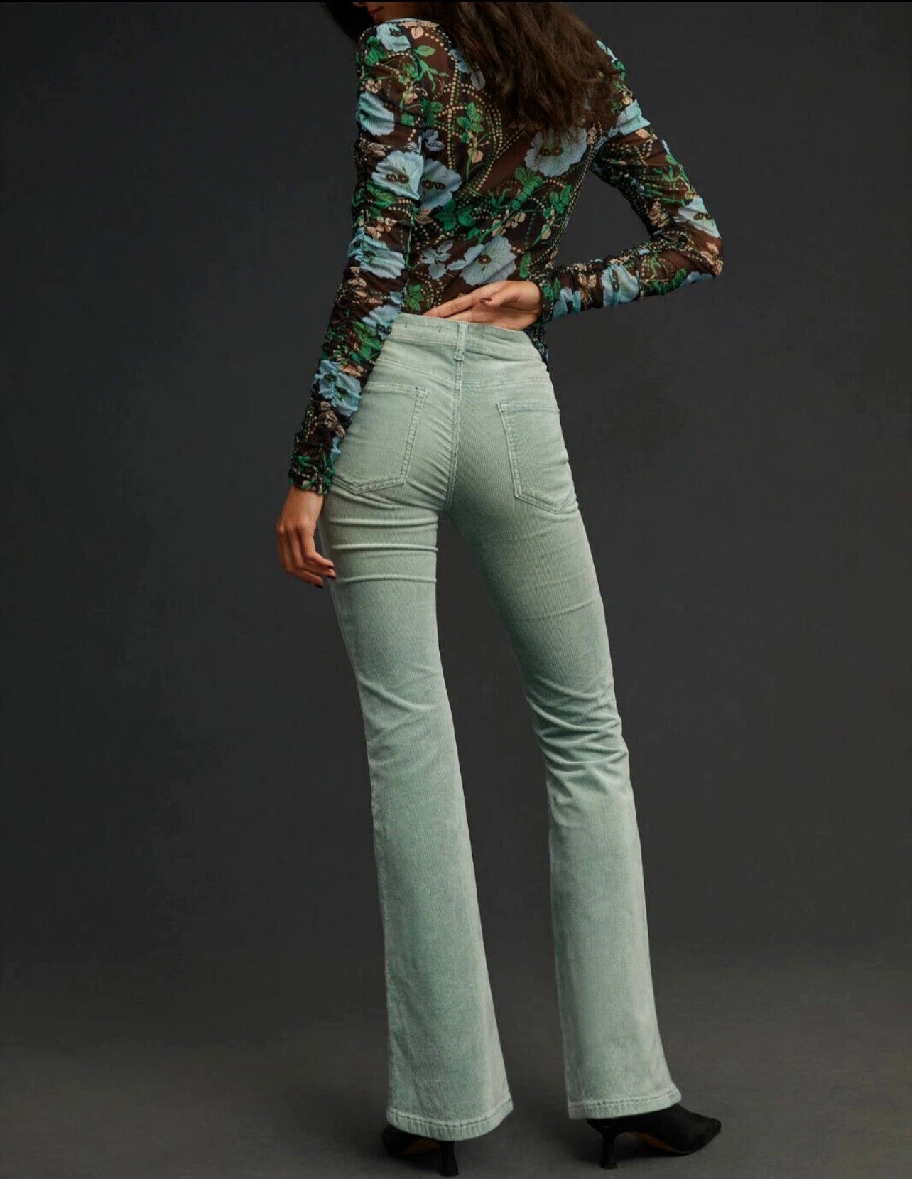 Arthropologie Pilcro The Icon Corduroy Flare Jeans - 32