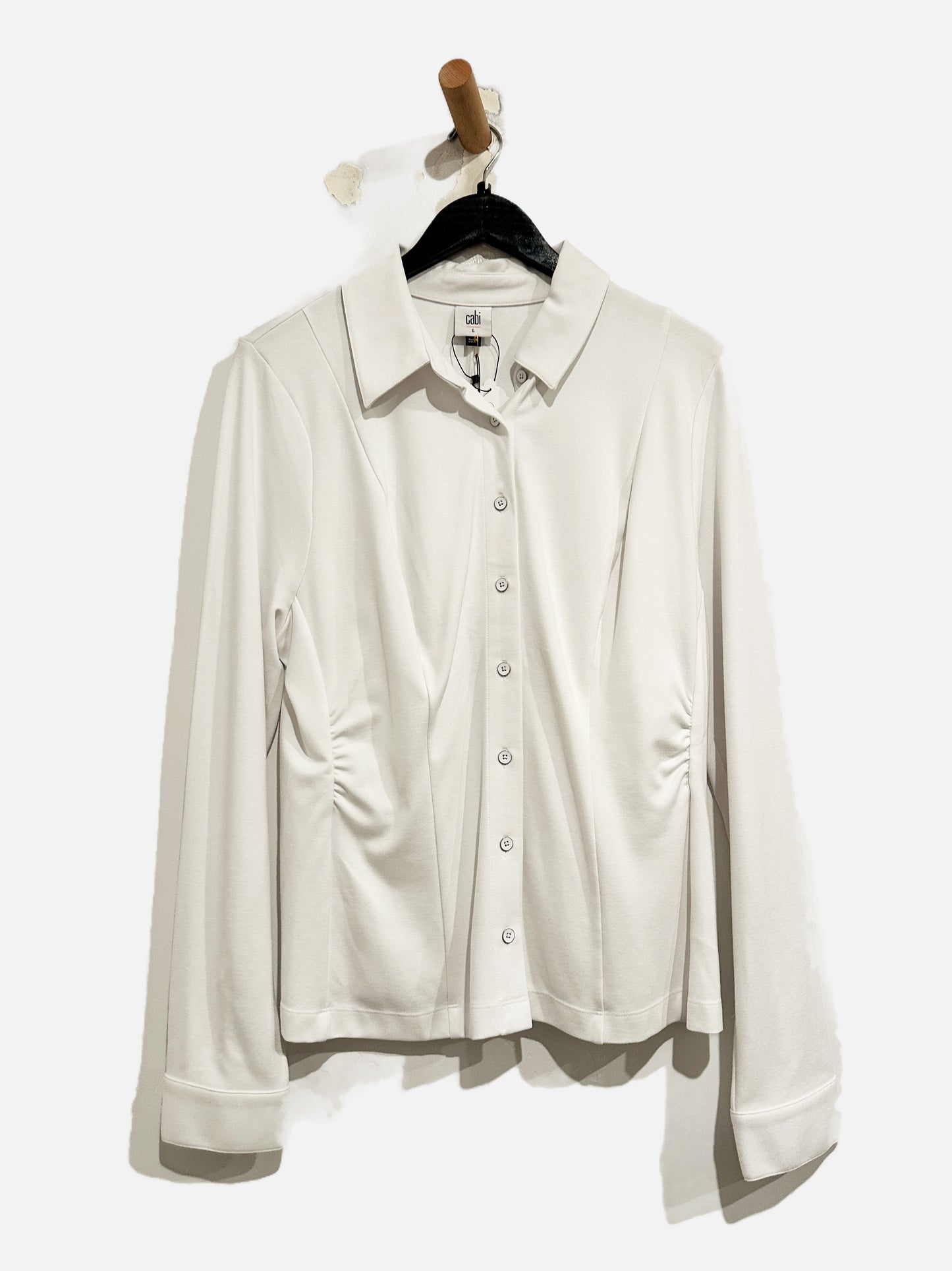 Cabi White Perfect Top - Large