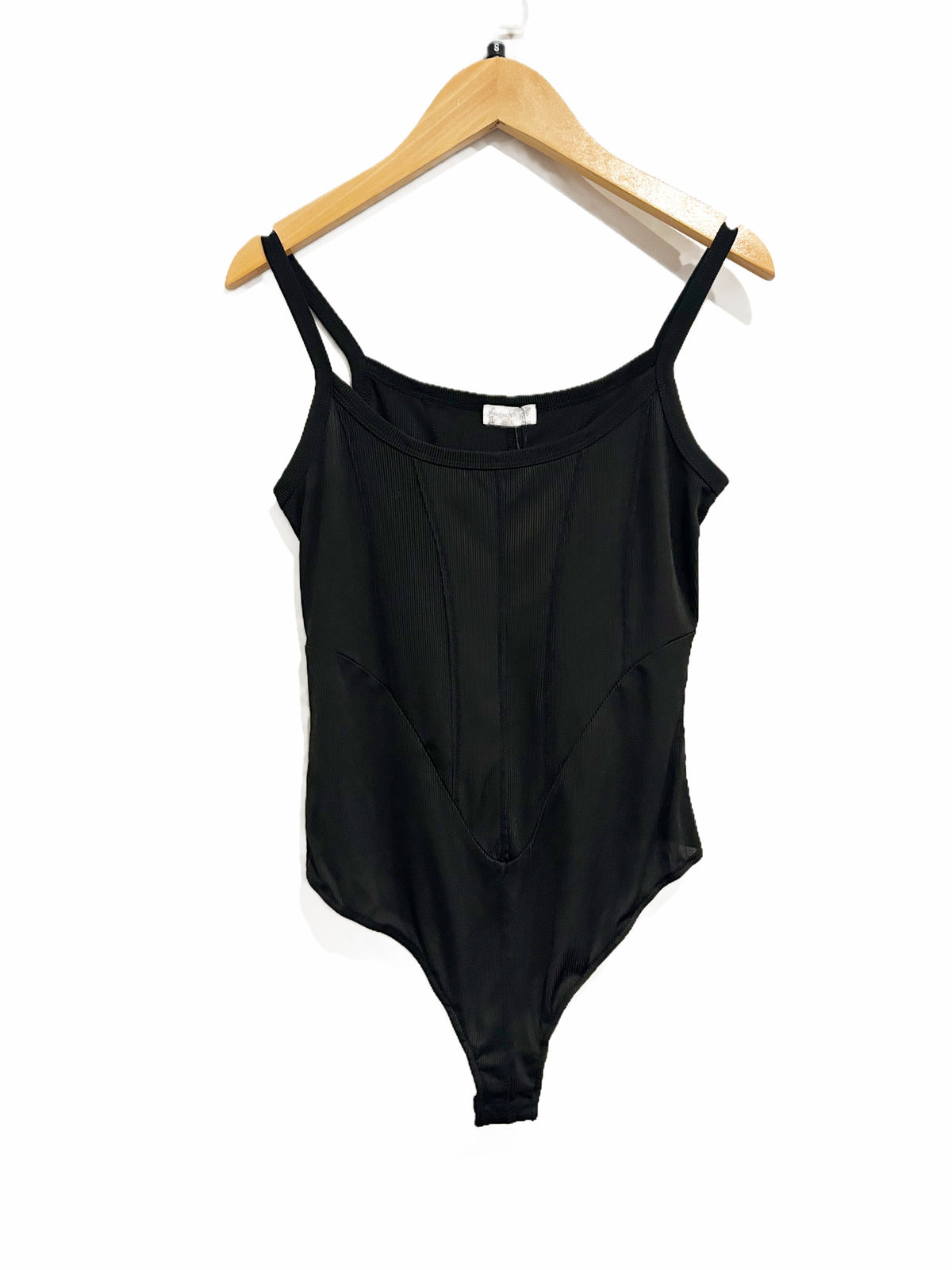 Free People Intimately That Girl Corset Bodysuit in Black - Small