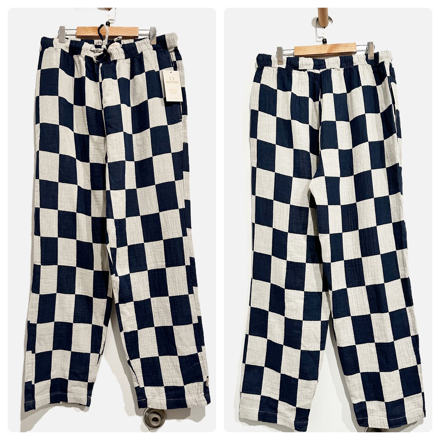 Brixton Mykonos Drawstring Pants - Large