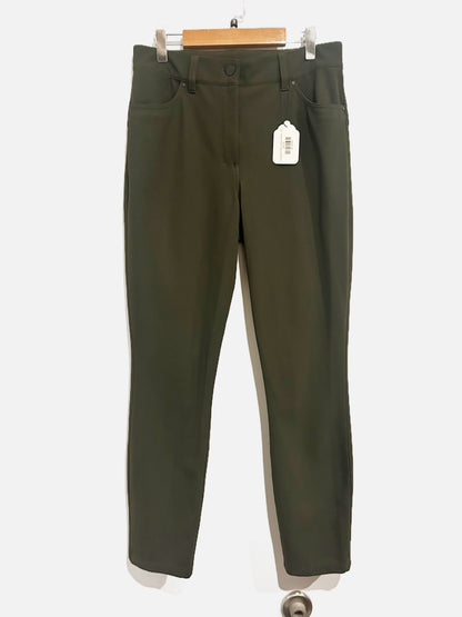 Lululemon City Sleek 5 Pocket 7/8 Pant in Dark Olive - 29