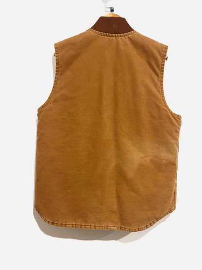 Carhartt Sandstone Duck Work Vest - Small