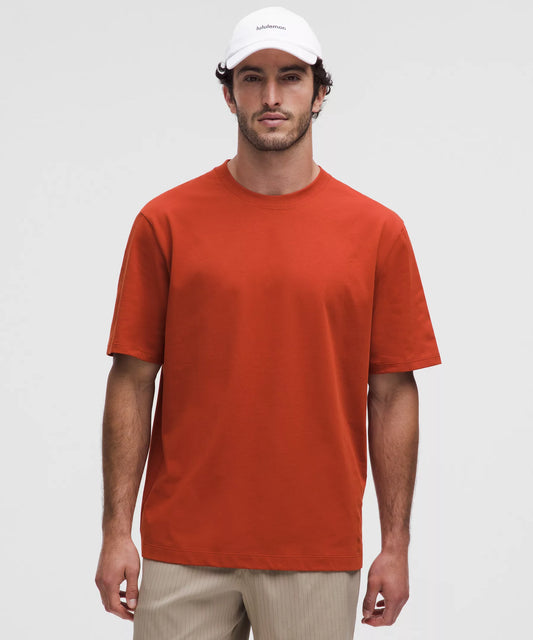Lululemon Men’s Heavyweight Cotton Jersey T-Shirt in Burnt Orange