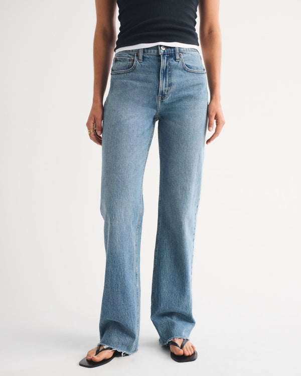 Abercrombie & Fitch 90’s Relaxed High Rise Jeans - 26S