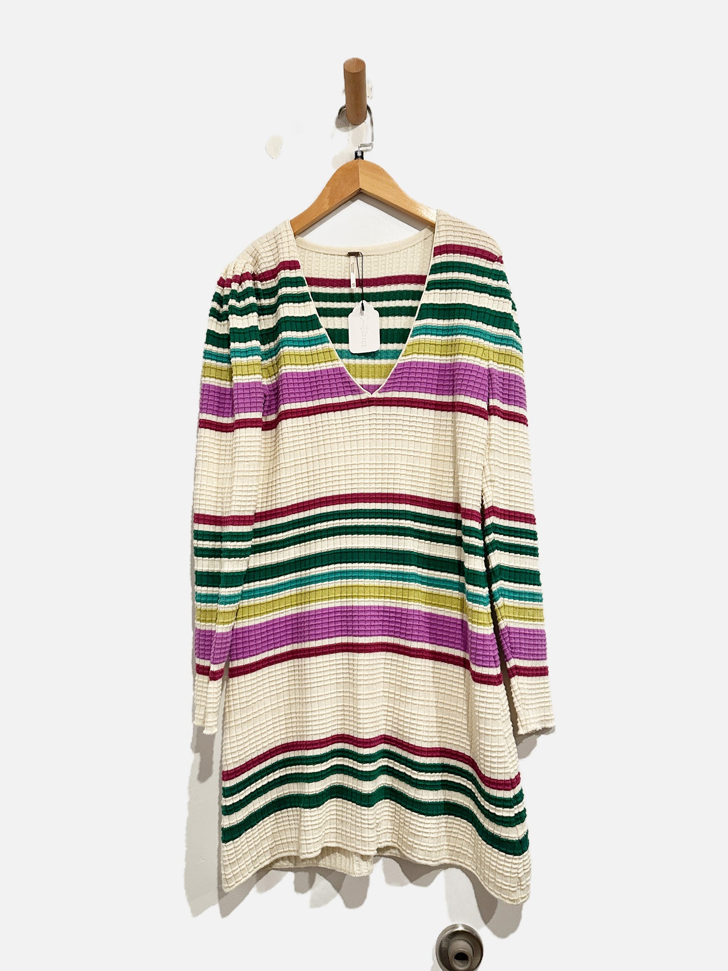 Free People Knit Stripe Dress - XS