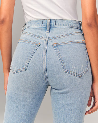 Abercrombie & Fitch the Vintage High Rise Flare Jeans - 25