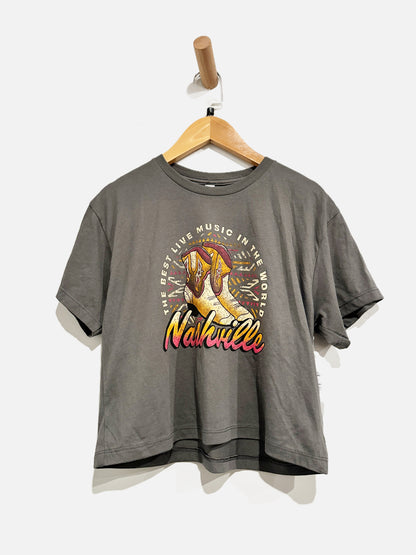 Ideal Gray Nashville Graphic Tee - Small