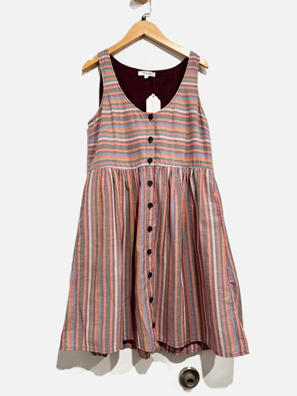 Madewell Colorful Striped Dress - XS