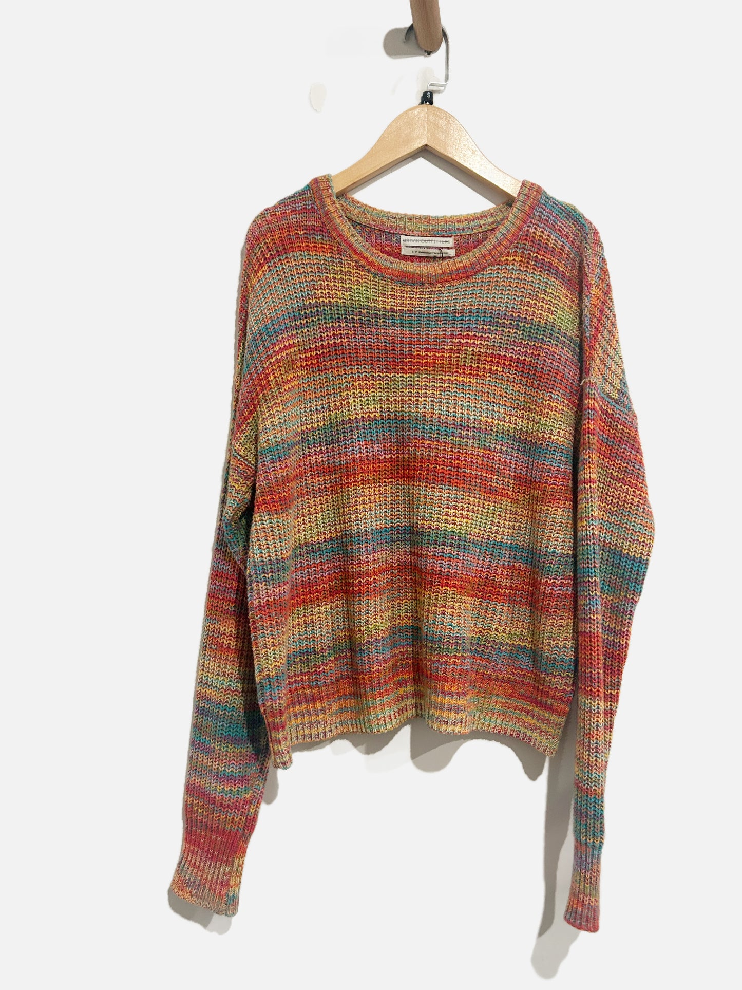 Urban Outfitters Rainbow Knit Pullover - Small