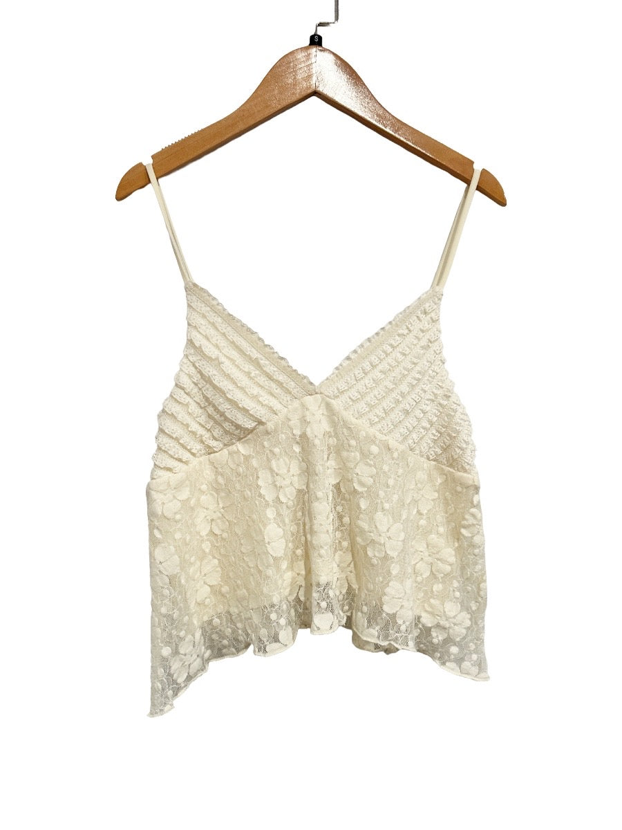 By Together NWT Forever Feeling Ivory Lace Top - Small