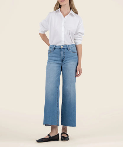 KUT Meg Fab Ab Wide Leg Jeans - 00