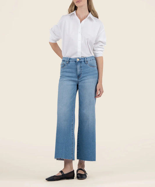 KUT Meg Fab Ab Wide Leg Jeans - 00
