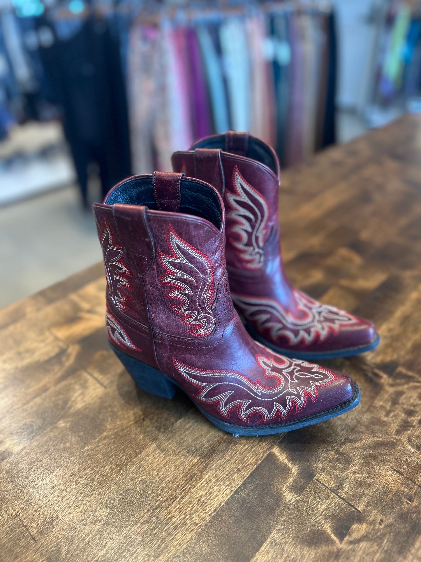 Ariat Pimento Chandler Short Cowboy Boots - 7
