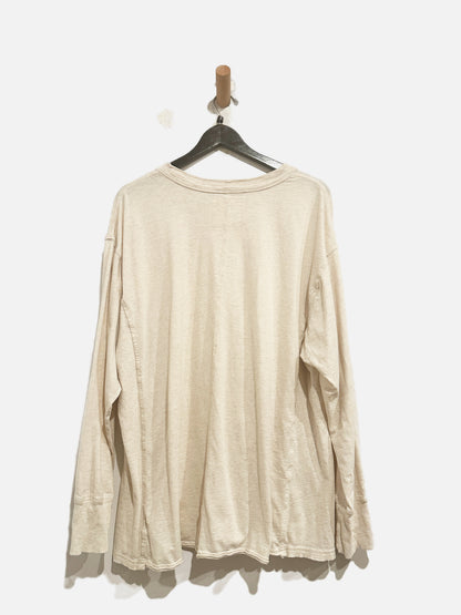 Aerie Beige Long Sleeve Top - Large