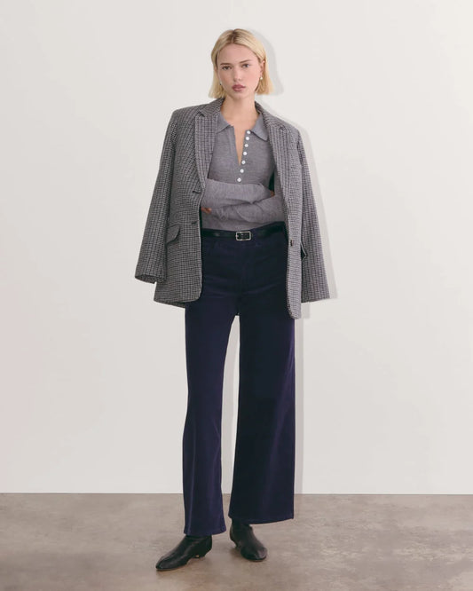 Everlane Navy Corudory Wide Leg Pants - 27