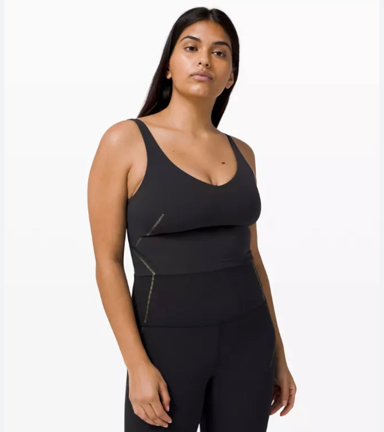 Lululemon Black and Gold Align Tank - 8