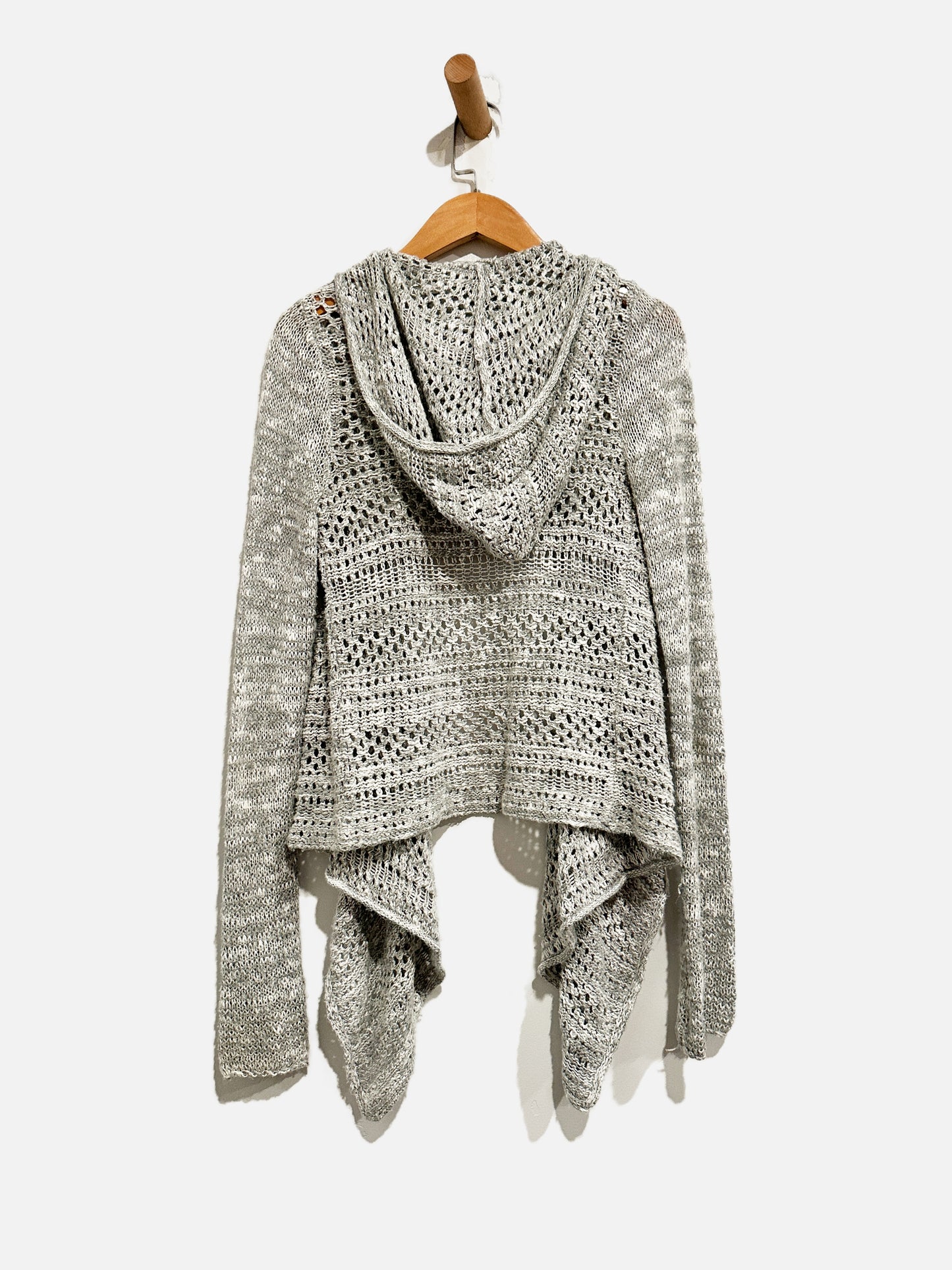 Abercrombie & Fitch Kids Gray Waterfall Cardigan - Medium