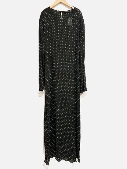 Lioness Haven Maxi Dress in Noir Polka - Medium