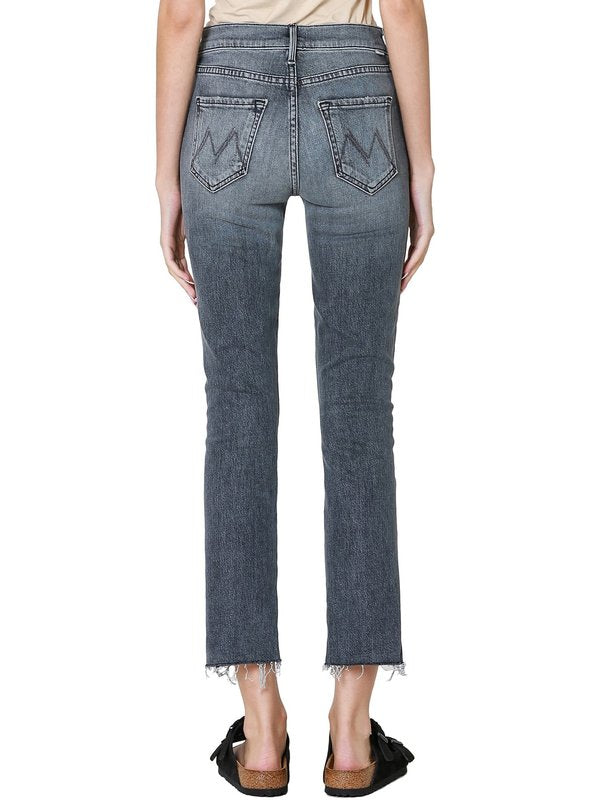 Mother The Rascal Ankle Fray Jean in Stitching in the Dark - 25