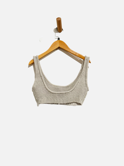 We Wore What Grey Knit Set - Small