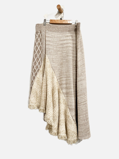 Anthropologie Sleeping On Snow Knit Skirt - Large