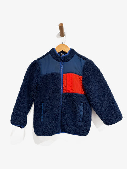 Hanna Andersson Blue Shearling Jacket-5