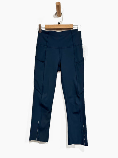 Lululemon Fast & Free Crop II 19” in True Navy - 2