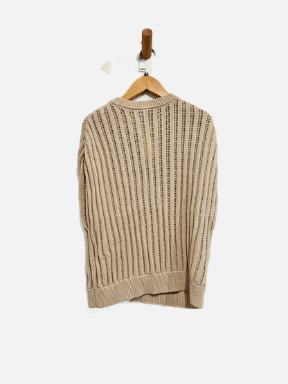 Splendid Cream Cable Knit Tank - Small