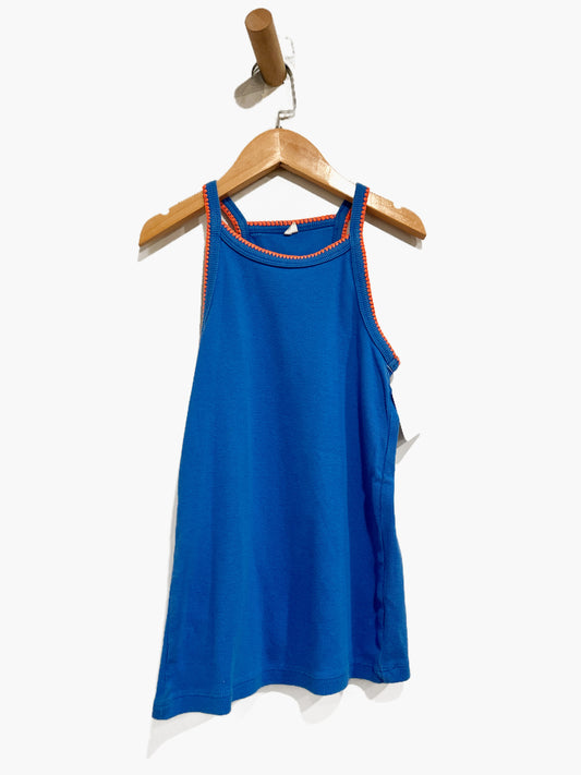 Boden Blue with Orange Trim Tank - 11/12