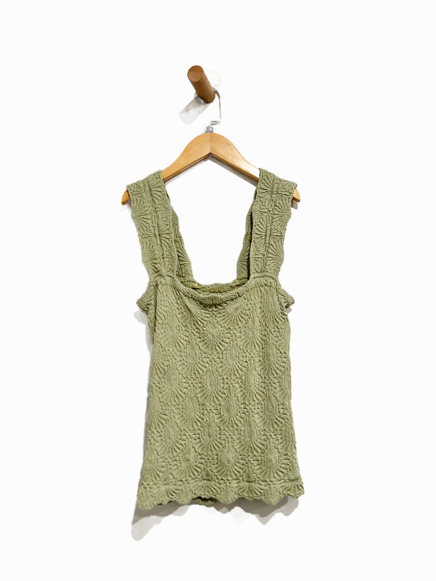 Free People Love Letter Cami in Forest Run - M/L