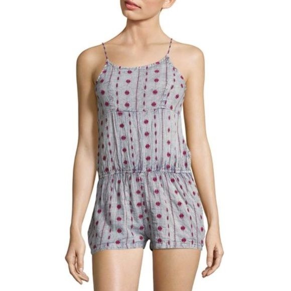 Raga NWT Daria Embroidered Jumpsuit Size XS