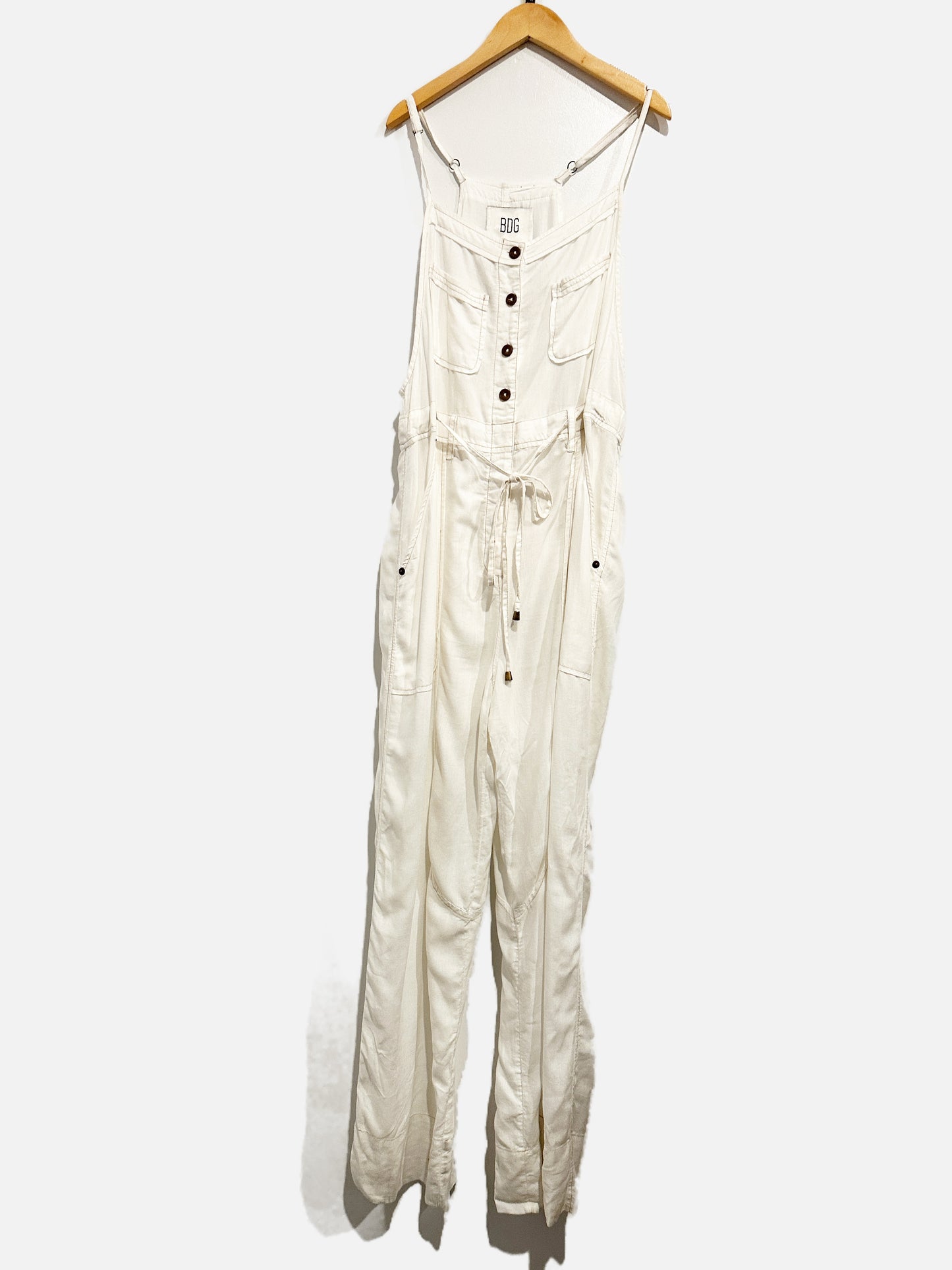 BDG White Jumpsuit - Large