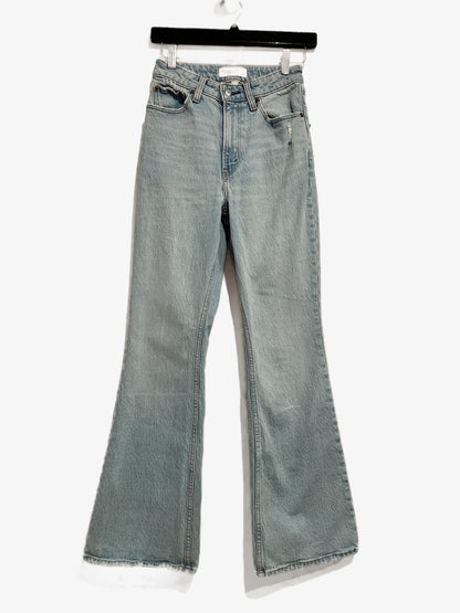 Abercrombie & Fitch High Rise Vintage Flare Jean - 25