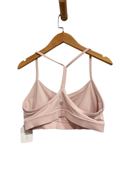 Lululemon Flow Y Nulu Bra in Feather Pink - 10