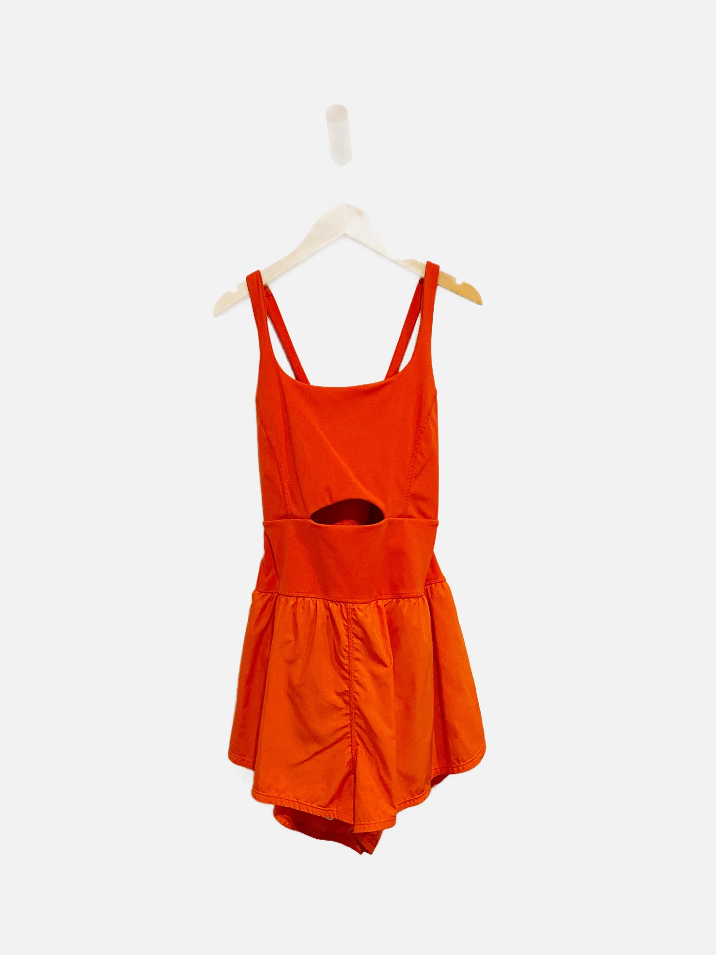 Free People Orange Runsie