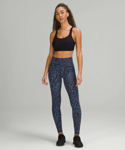 Lululemon Swift Speed High-Rise Tight 28" in Leopard Camo Blue Nile Multi - 8