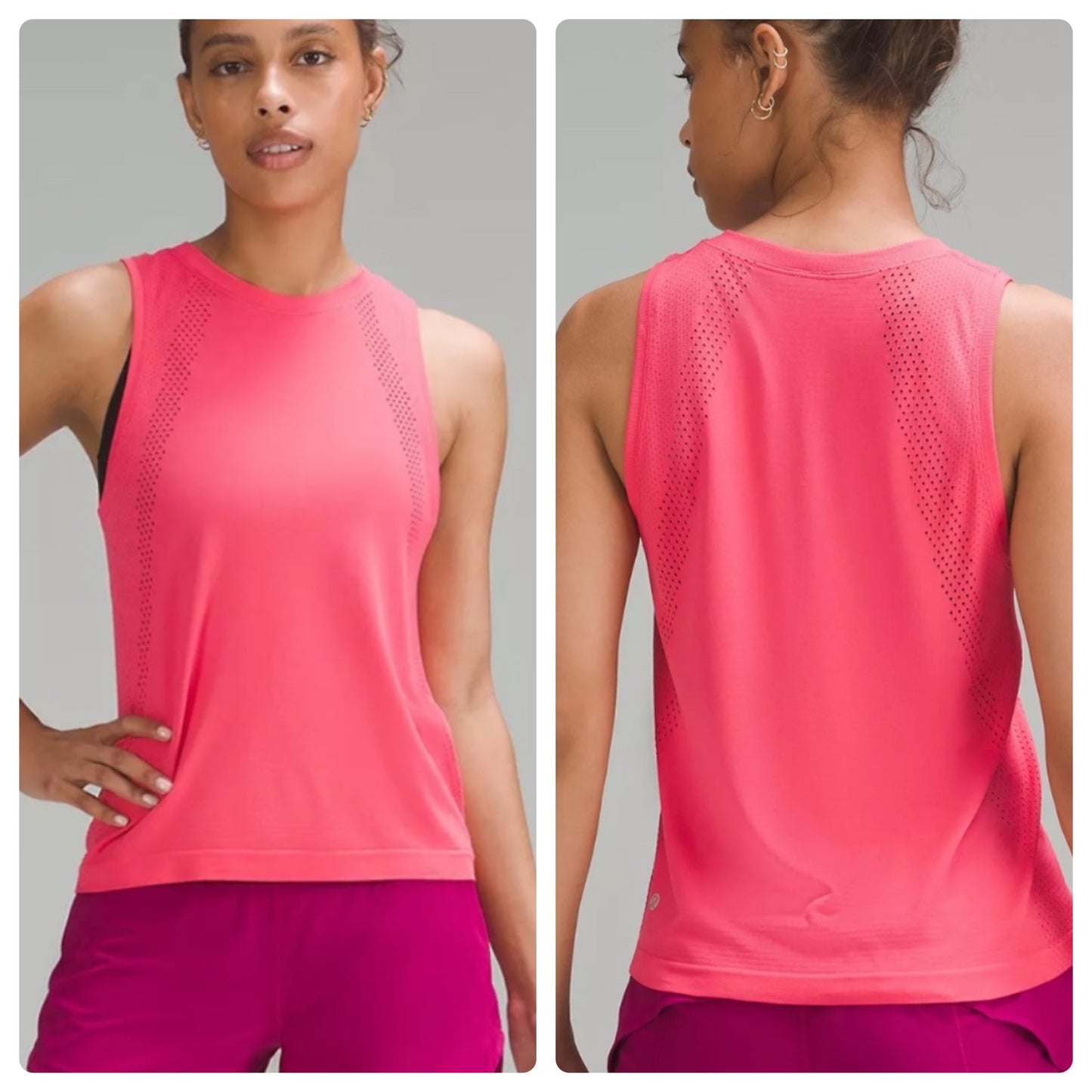 Lululemon Train to Be Tank in Lip Gloss - 14