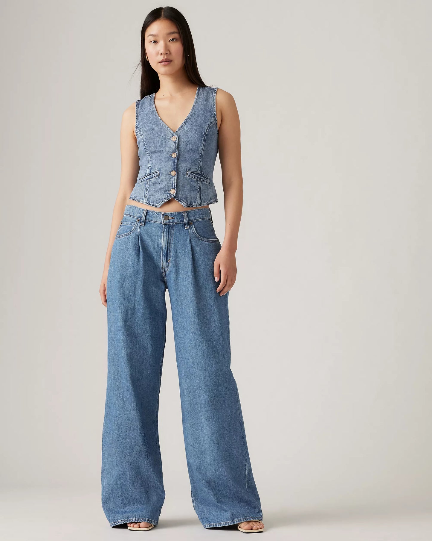 Levi’s Baggy Dad Wide Leg Jeans in Cause And Effect - 27