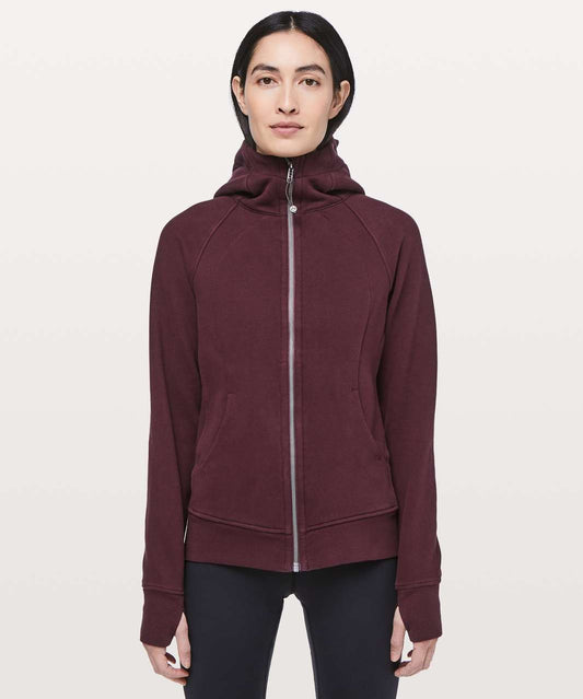 Lululemon Scuba Hoodie Light Cotton Fleece in Dark Adobe - 10
