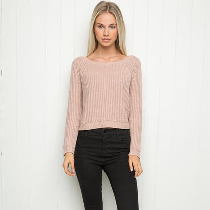 Brandy Melville Tan Knit Sweater