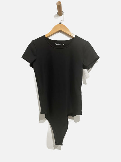 Abercrombie & Fitch Black SS Bodysuit - XS